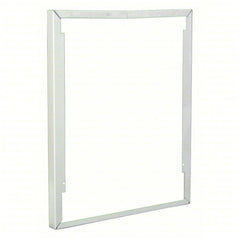 QMARK Qmark SMFL1 1 inch semi-recessed mounting frame 19.71 x 16.15 inch 90 degree replaces LFKS1, CWH3S1