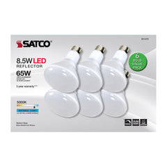 SATCO Satco S11473 BR30 LED 8.5W 6-pack 100 degree beam angle replacement S9058