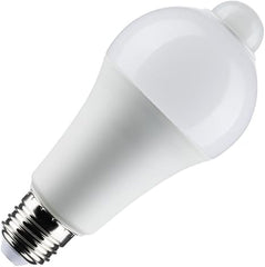 SATCO Satco S11445 A19 LED, PIR sensor, non-dimmable 12 watt