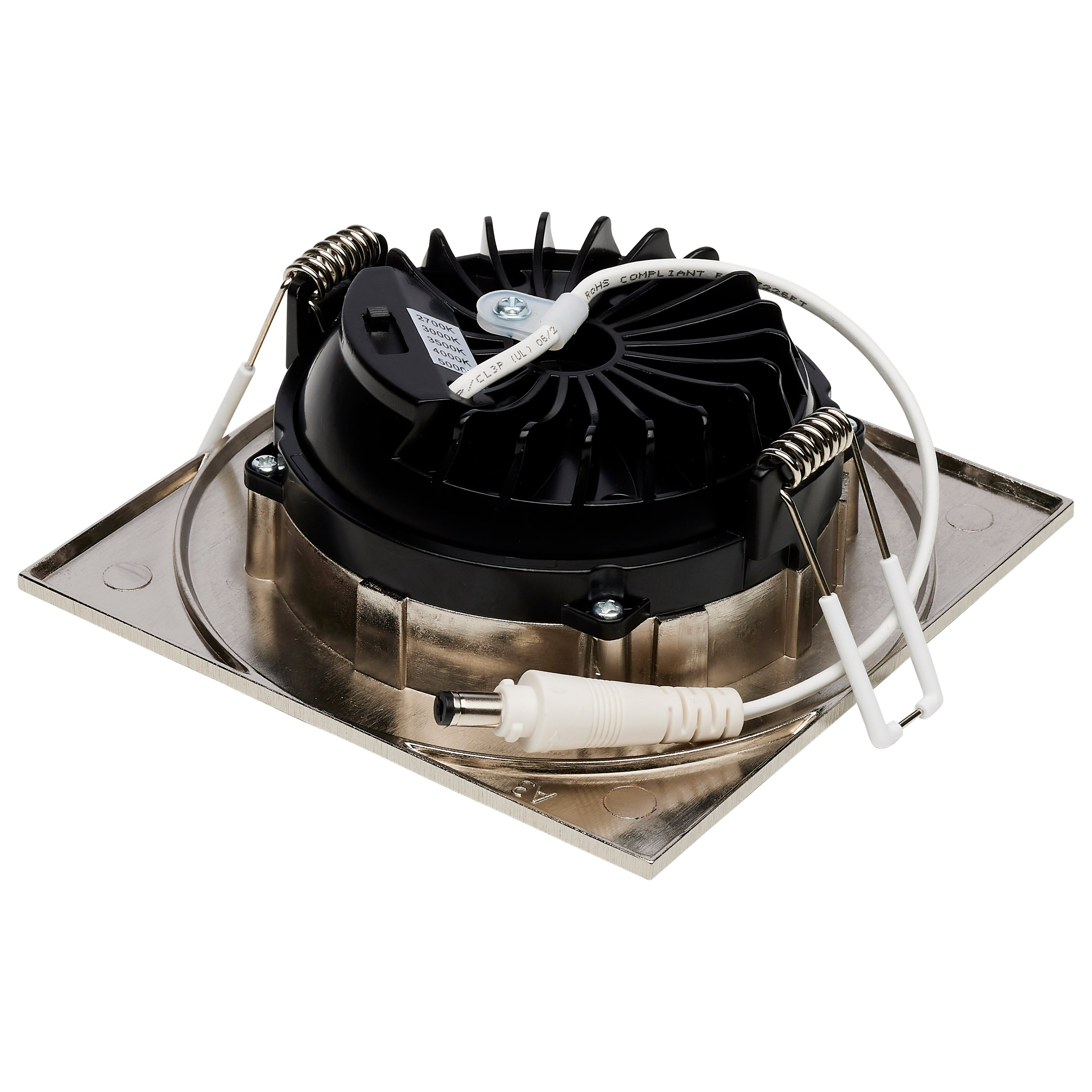 SATCO Satco S11623R1 12 watt LED direct wire downlight 4 inch square S11623