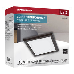 SATCO Satco 62-1916 Blink 10W LED 7 inches Square