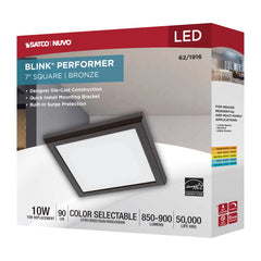 SATCO Satco 62-1916 Blink 10W LED 7 inches Square