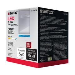 SATCO Satco S29404 PAR20 LED Lamp 6.5 Watt 25 Degree Beam Angle