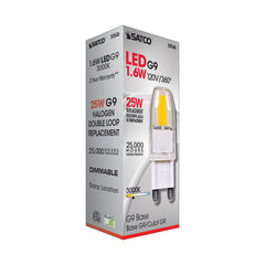 SATCO Satco S9546 mr led jcd led g9 base 1.6w 1.88 inch 360 degree