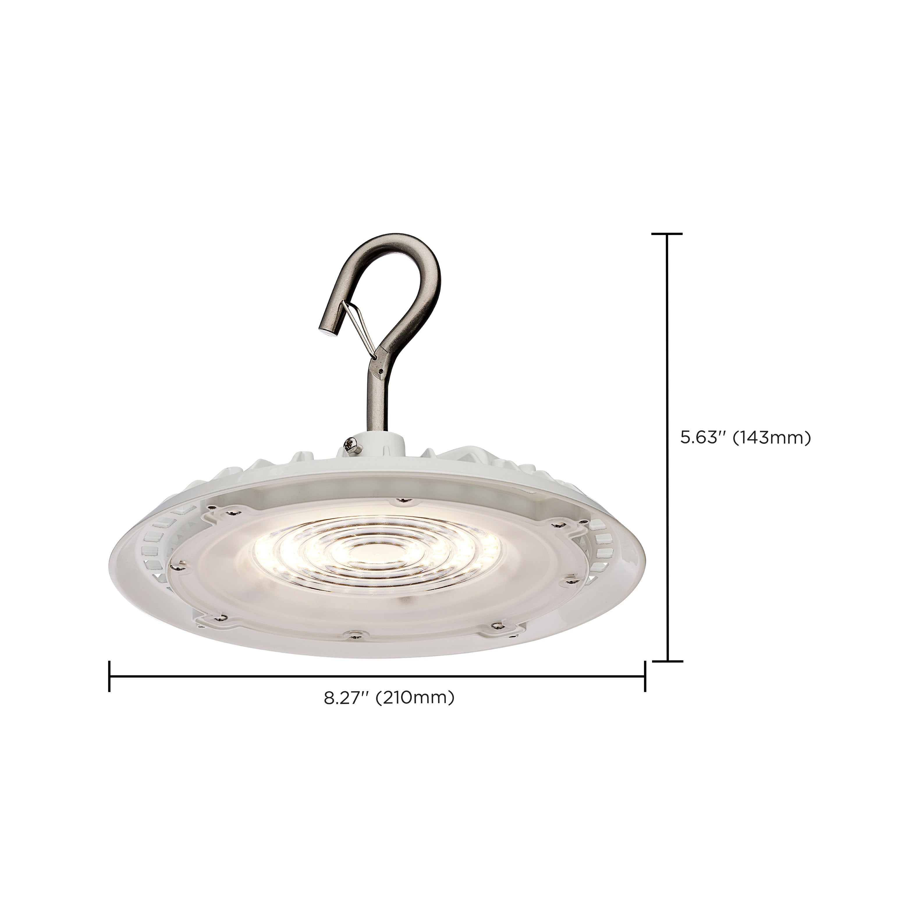 SATCO Satco 65/975 LED UFO Shop Light 80 Watt 8.27IN Diameter 65-975
