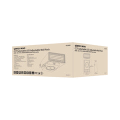 SATCO Satco 65-680 80 watt adjustable led wall pack cct selectable 9600-10k lumens dlc premium