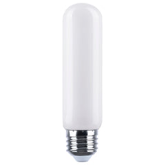 SATCO Satco S21352 8 watt T10 LED lamp, frost, medium base, 90 CRI, 2700K