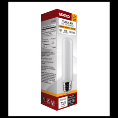 SATCO Satco S21352 8 watt T10 LED lamp, frost, medium base, 90 CRI, 2700K