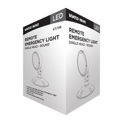 SATCO Satco 67-136 remote emergency light low-voltage backup single head 1w wet location rated