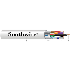 SOUTHWIRE Southwire P20270-1B 22-7 Cu 4/C OAS CMP/CL3P/FPLP PVC-LS 300V 1000 ft