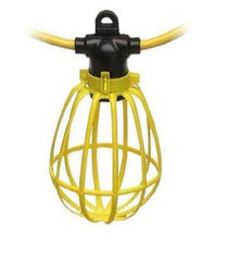 SOUTHWIRE Southwire 73010000 replacement plastic light bulb guard lamp guard cage for string light light guard protector for jobsite outdoor (1 pack)
