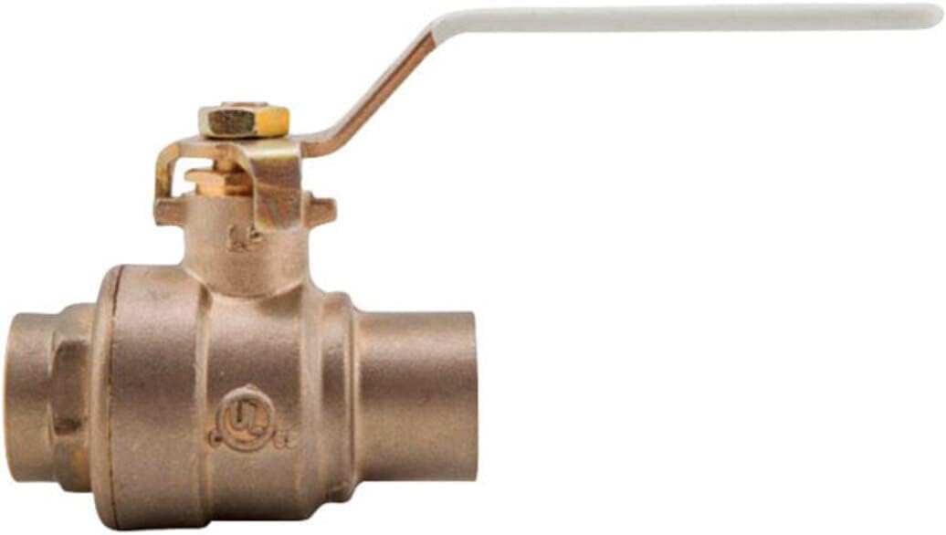 WATTS Watts LFFBVS-3C 3/4 Brass Solder Ball Valve 3/4