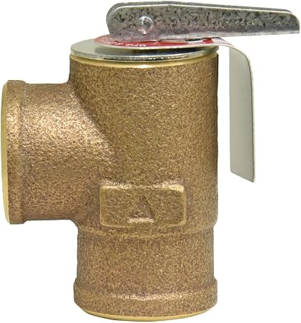 WATTS Watts 335M2-030 3/4 Bronze Boiler Pressure Relief Valve 30 PSI 3/4 Inch