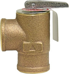 WATTS Watts 335M2-030 3/4 Bronze Boiler Pressure Relief Valve 30 PSI 3/4 Inch