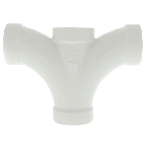 SPEARS Spears P500-020 2 PVC DWV Double Fixture Fitting HXHXHXH