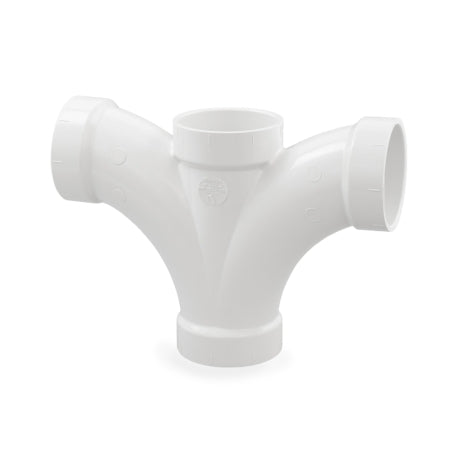 SPEARS Spears P500-020 2 PVC DWV Double Fixture Fitting HXHXHXH