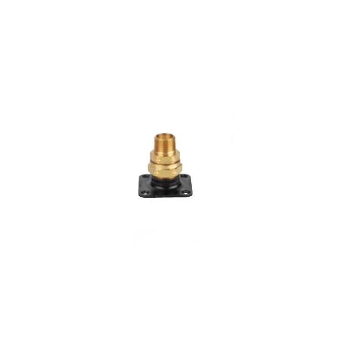 TITEFLEX Titeflex XR3TRM-16-6 Gastite 1 inch brass termination fitting with steel square flange 1 inch NPT