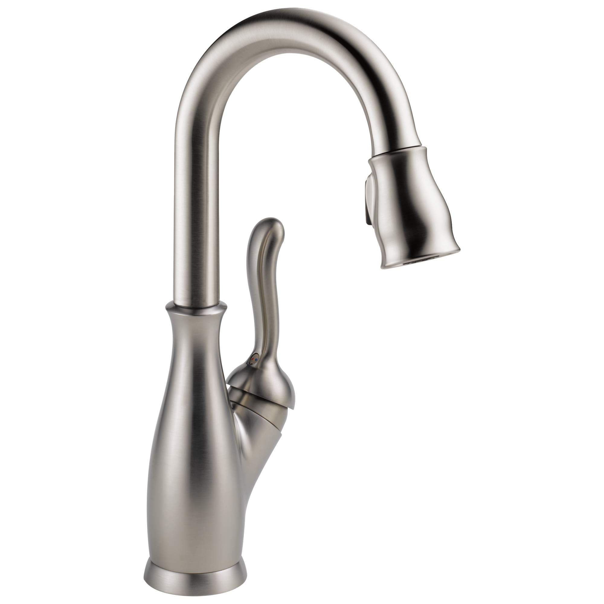 DELTA FAUCET Delta Faucet 9678-SP-DST Leland Bar Faucet Single Hole 8.25 Inch Spout Height