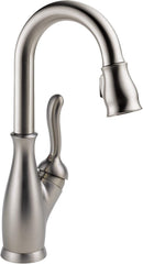 DELTA FAUCET Delta Faucet 9678-SP-DST Leland Bar Faucet Single Hole 8.25 Inch Spout Height
