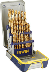 IRWIN Irwin 3018003 Drill Bit Set, Titanium Nitride Coated, 29-Piece
