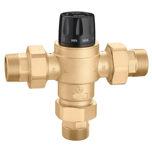 CALEFFI Caleffi 523180A 3-way high-flow thermostatic mixing valve 1-1/2 inch