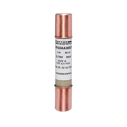 MERSEN Mersen 9F60AAB002 MV PT Fuse 2750VAC 2A Ferrule Series AAB