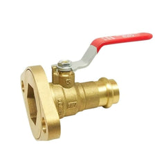 RED-WHITE VALVE Red-White Valve 2420F 2 Brass Isolation Pump Flange 2 Inch