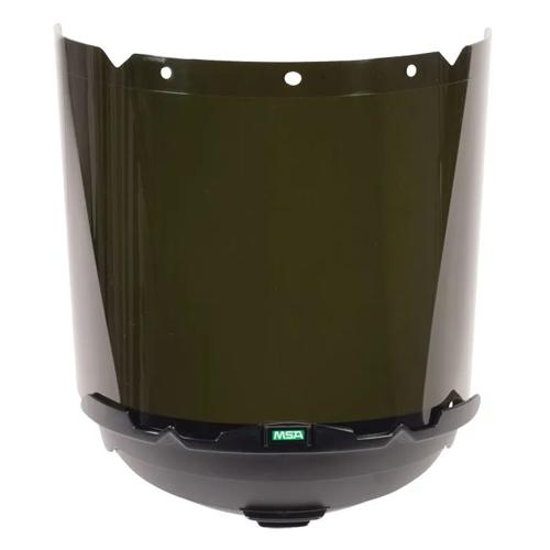 MSA SAFETY Msa Safety 10236001 V-Gard Visor, Standard, Shade 8
