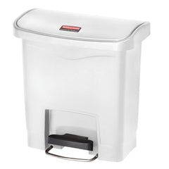 RUBBERMAID Rubbermaid 1883554 Commercial Products Step-On Trash Container 4 gal Capacity