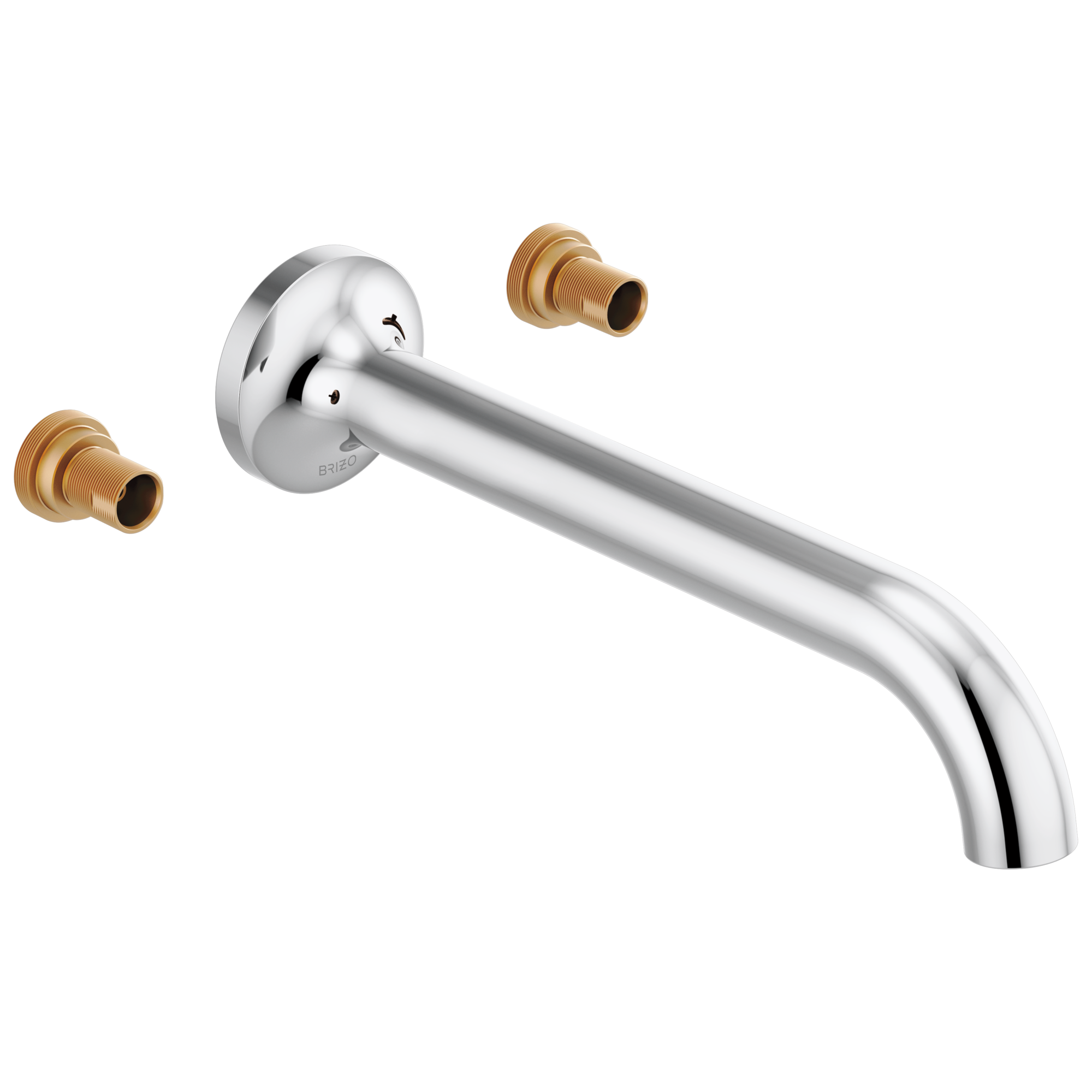 BRIZO Brizo T70475-PCLHP Odin Two-Handle Wall Mount Tub Filler Less Handles