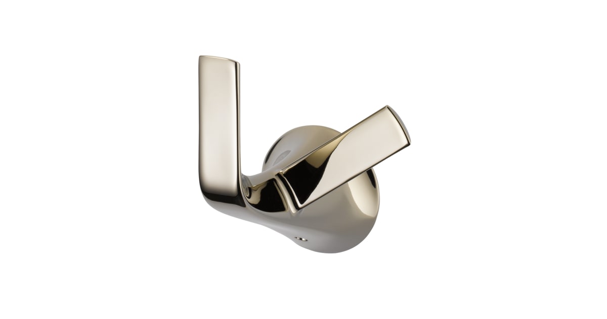 BRIZO Brizo 693550-PN Sotria Double Robe Hook