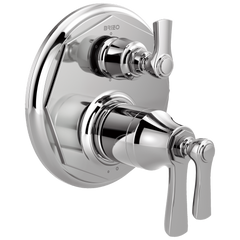 BRIZO Brizo T75661-PC Rook TempAssure Thermostatic Valve with 6-Function Diverter Trim 7.2 gpm 7 in Dia