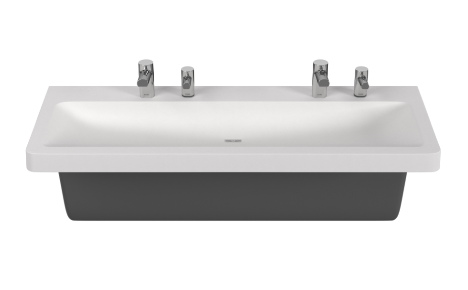 BRADLEY Bradley TLX-2 Express Lavatory System, Double Basin