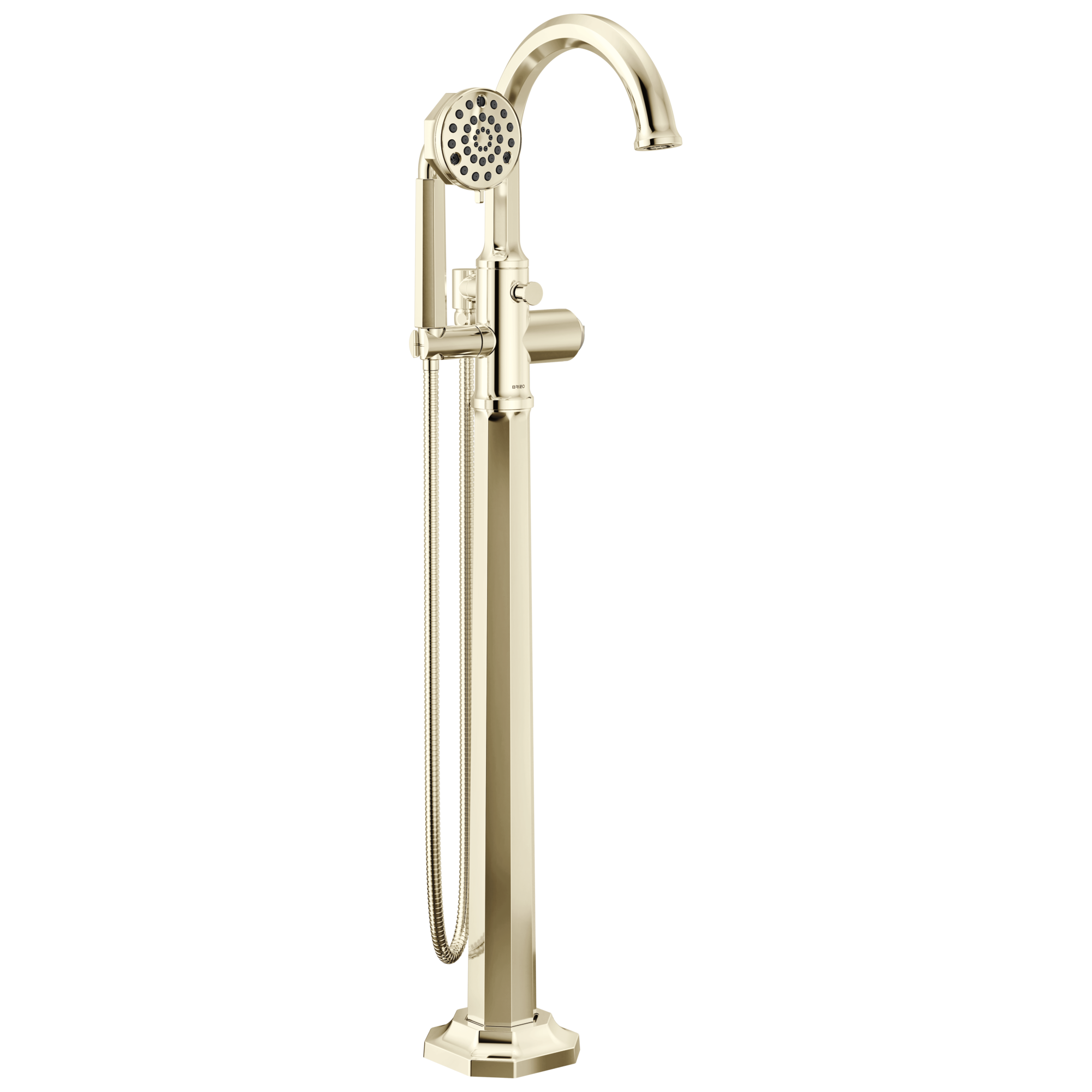 BRIZO Brizo T70165-PNLHP Single-Handle Freestanding Tub Filler - Less Handle