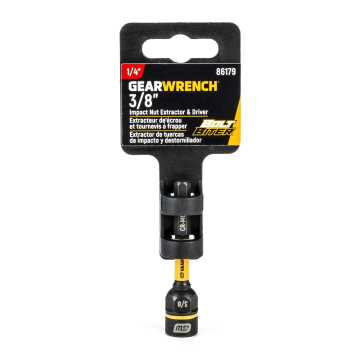 GEARWRENCH Gearwrench 86179 Bolt Biter Nut Driver 1/4 inch drive 3/8 inch