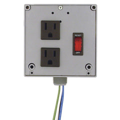 FUNCTIONAL DEVICES Functional Devices PSPT2RB4 Enclosed Power Control Center 4 Amp 2 Outlets Terminals