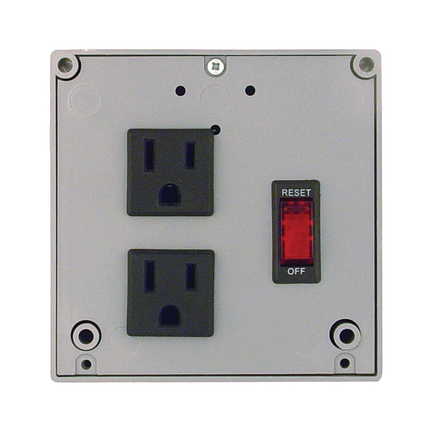 FUNCTIONAL DEVICES Functional Devices PSPT2RB4 Enclosed Power Control Center 4 Amp 2 Outlets Terminals