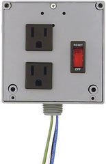 FUNCTIONAL DEVICES Functional Devices PSPT2RB4 Enclosed Power Control Center 4 Amp 2 Outlets Terminals