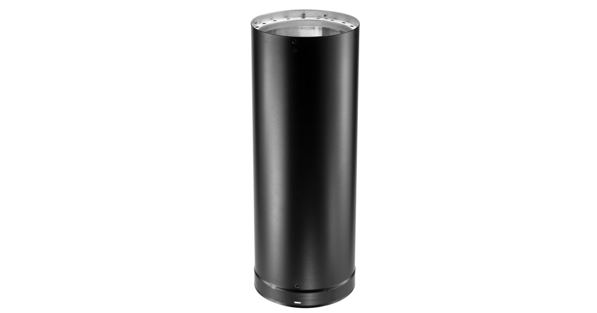 DURAVENT Duravent 8DVL-06 DVL Double-Wall Black Pipe 8 inches x 6 inches