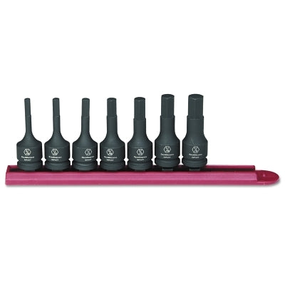 GEARWRENCH Gearwrench 84913 set hex bit impact socket sae 7 piece 3/8 inch drive