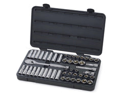 GEARWRENCH Gearwrench 80700D 49 piece 6 point standard & deep SAE/metric mechanics tool set 1/2 inch drive