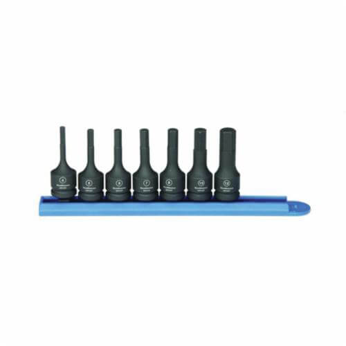 GEARWRENCH Gearwrench 84912 7 pc. 3/8 inches drive hex bit impact socket set, metric
