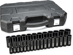 GEARWRENCH Gearwrench 84935N 29 pc. 1/2 inches drive 6 pt. impact socket set, deep, metric