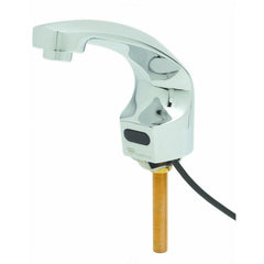 T&S BRASS T&S Brass EC-3102 Faucet Deck Auto/Man 1 Hole 120V AC 18 Inch 2 Inch Deck