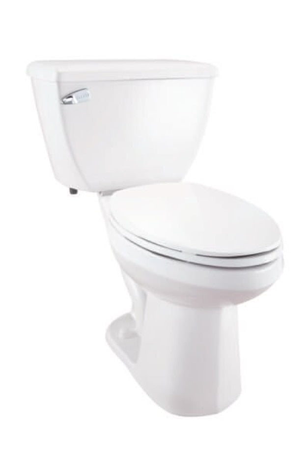 GERBER Gerber HE-21-324 Ultra Flush Elongated Toilet Tank & Bowl Combo 1.6GPF 14-inch Rough-In
