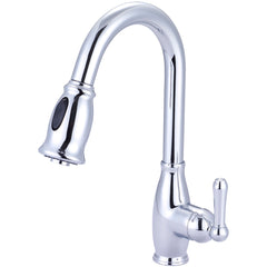 CENTRAL BRASS Central Brass K-5040 Olympia Single Handle Pull-Down Kitchen Faucet