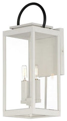 MAXIM Maxim 40316CLWTBK Nassau VX 1-Light Large Outdoor Wall Lantern