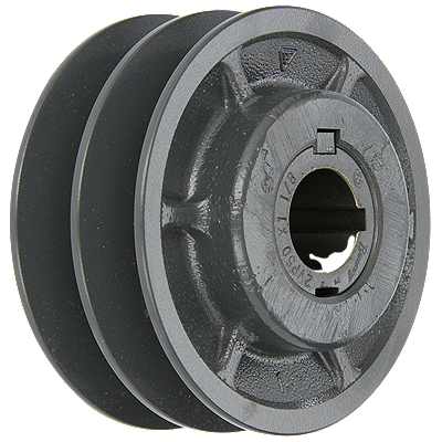 TRANE Trane SHE06450 sheave 2 groove, A & B belt, variable