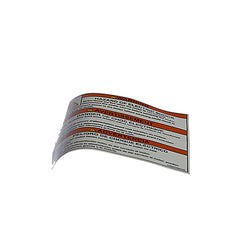 TRANE Trane LBL00419 Label; Wiring, (Ps) Hazard Of Electrical Shock