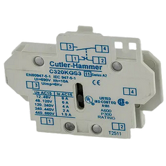 TRANE Trane CTR01898 contact, 1NO/1NC; auxiliary size 2